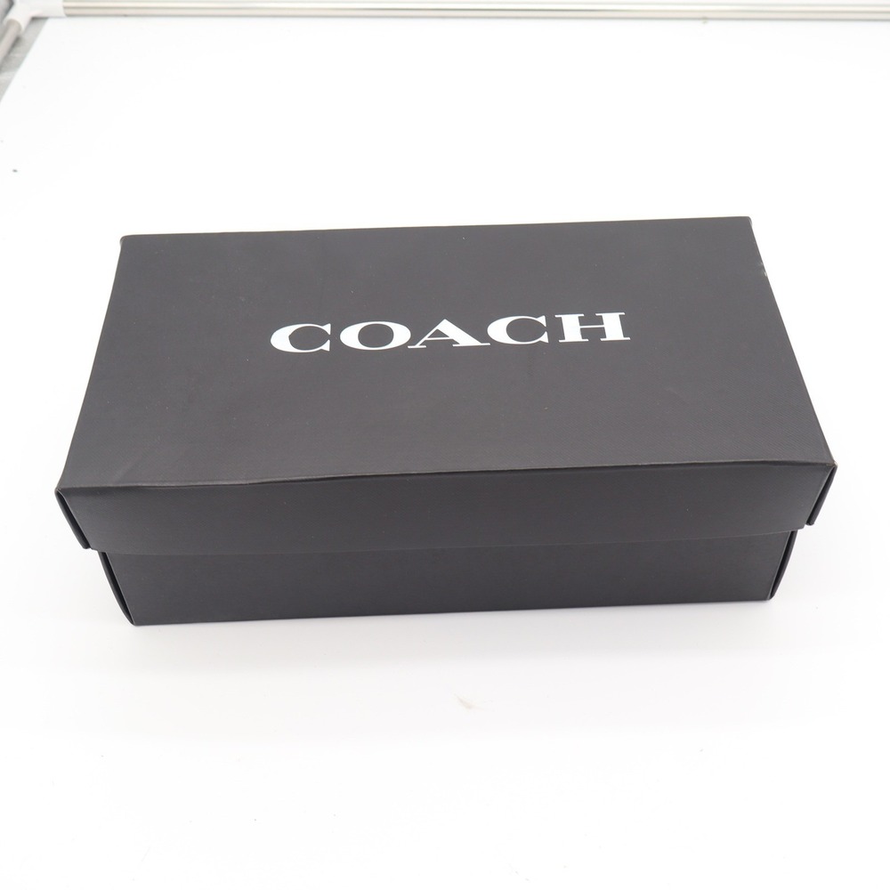 Coach Natalee Jelly Sandal Gold Glitter Monogram Womens 8 - Picture 9 of 10